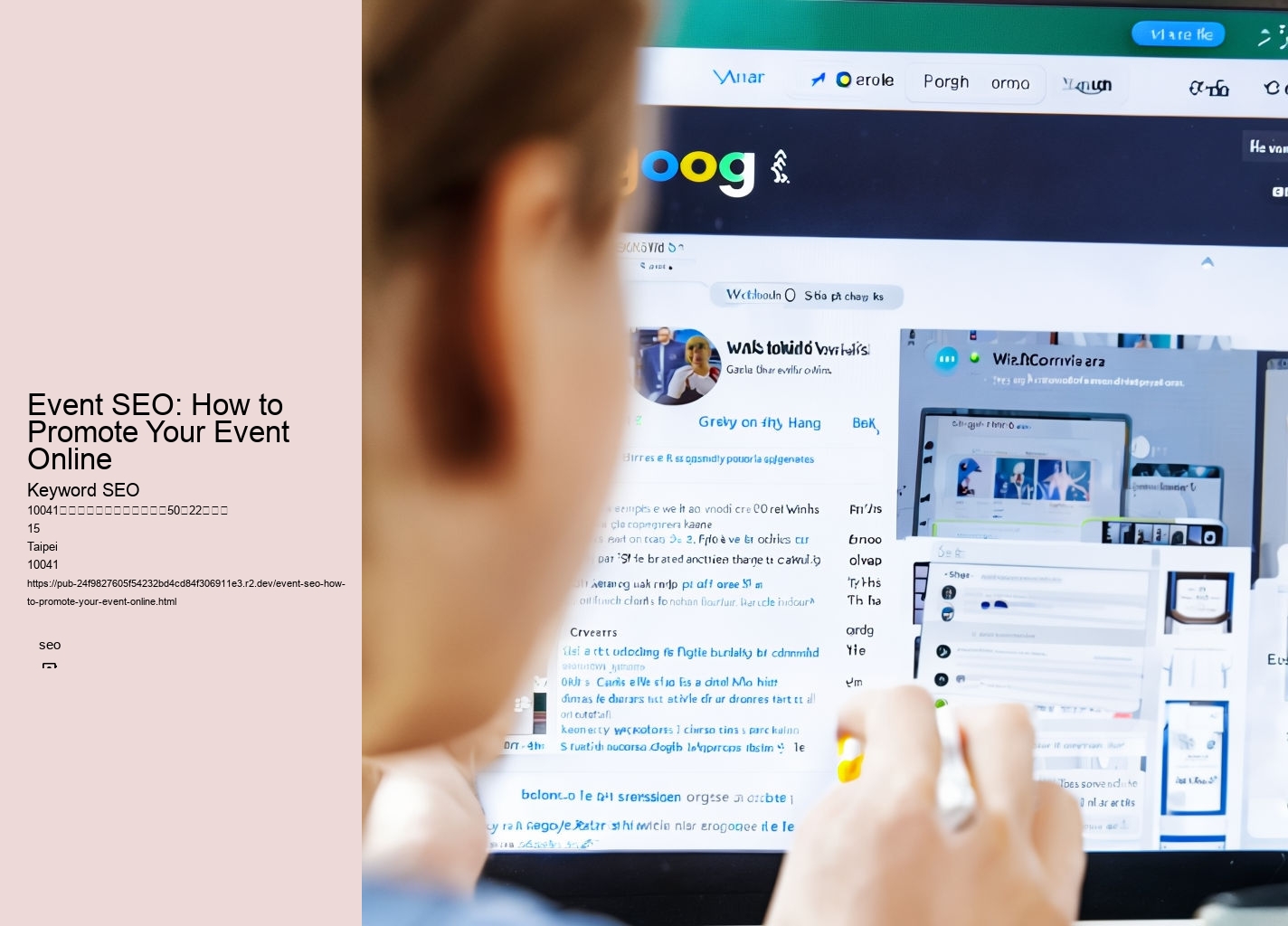 Event SEO: How to Promote Your Event Online