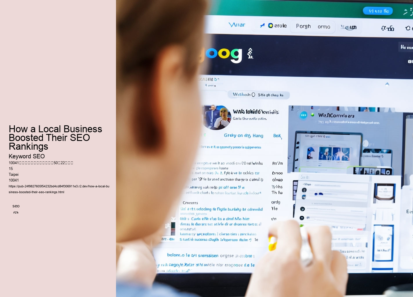 How a Local Business Boosted Their SEO Rankings